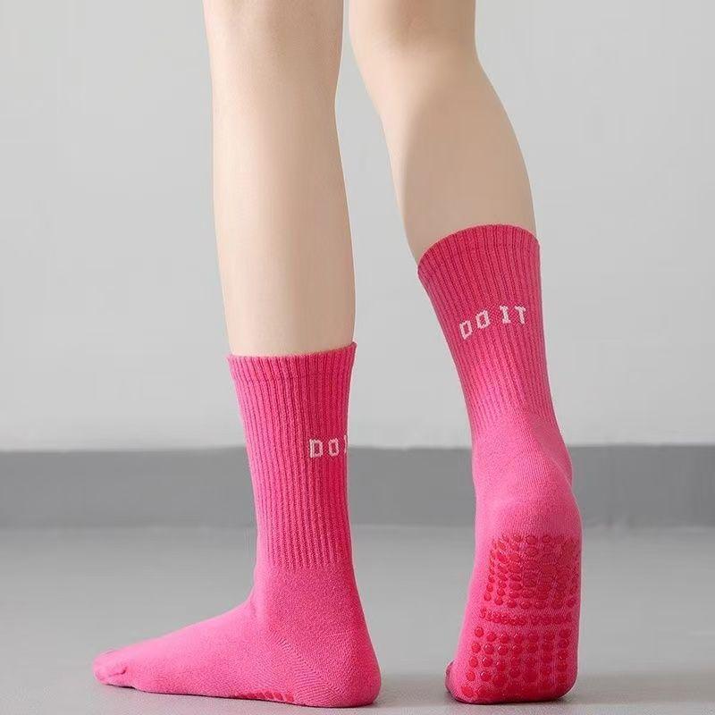 1 คู่ ถุงเท้าโยคะกีฬาแฟชั่นสีส - Yoga Mat บทวิจารณ์และราคา