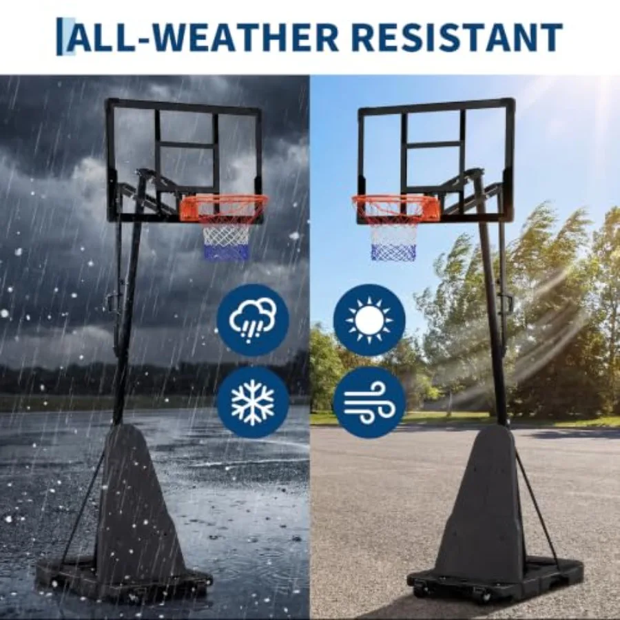 ชุดห่วงบาสเกตบอลแบบพกพาสำหรับใ - Basketball Hoop บทวิจารณ์และราคา