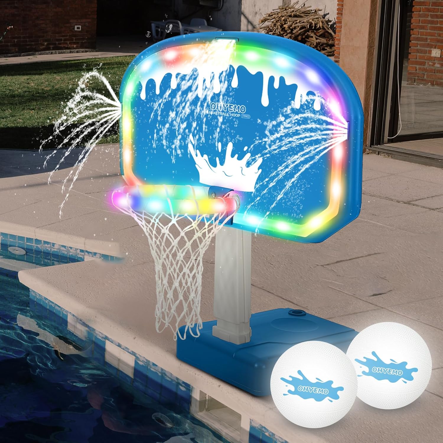 ชุดเกมบาสเก็ตบอล LED ขนาดใหญ่พ - Basketball Hoop บทวิจารณ์และราคา