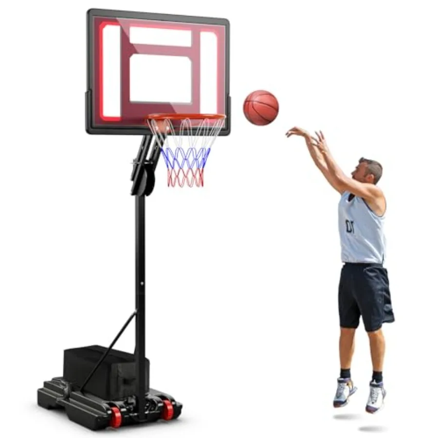 ห่วงบาสเก็ตบอลแบบพกพาสำหรับใช้ - Basketball Hoop บทวิจารณ์และราคา