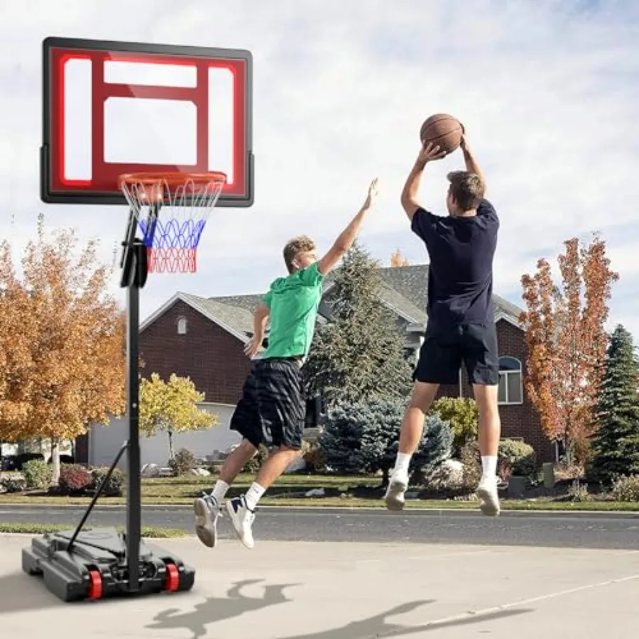 ห่วงบาสเก็ตบอลแบบพกพาสำหรับใช้ - Basketball Hoop บทวิจารณ์และราคา