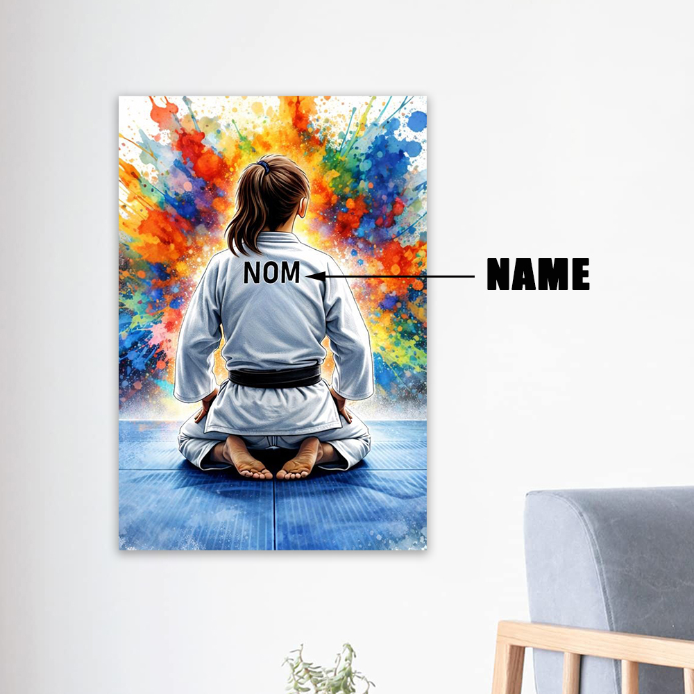 โปสเตอร์ยูโดสีสันสดใสแบบกำหนดเ - Sports Equipment Poster บทวิจารณ์และราคา