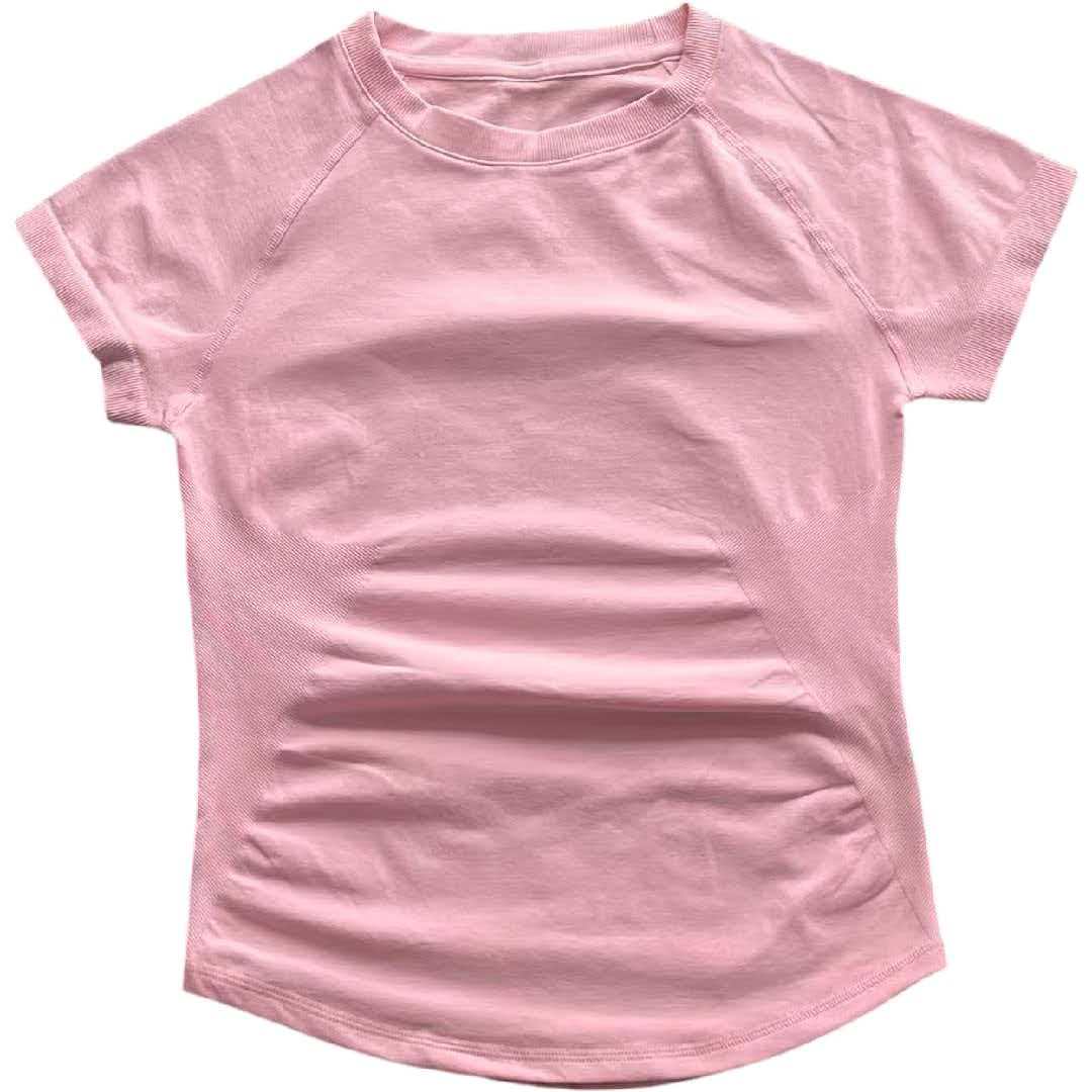 เสื้อโยคะแขนสั้นไร้ตะเข็บสำหรั - Yoga Mat บทวิจารณ์และราคา