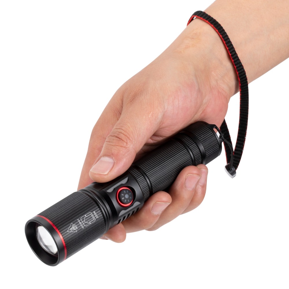 ไฟฉาย LED ทรงพลัง แบบชาร์จไฟได - Jump Rope บทวิจารณ์และราคา