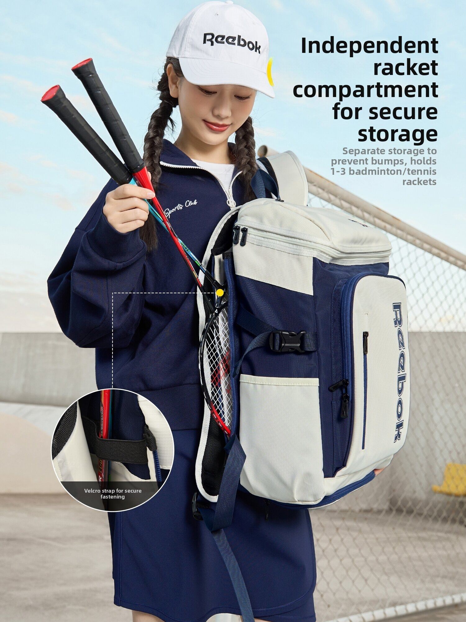 กระเป๋าเป้สะพายหลัง REEBOK สำห - Badminton Racket บทวิจารณ์และราคา