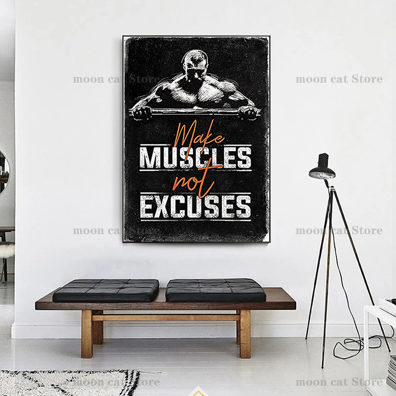 ฟิตเนสกีฬาโปสเตอร์เพาะกายสร้าง - Sports Equipment Poster บทวิจารณ์และราคา